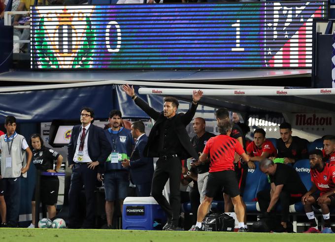 Diego Simeone je popeljal izbrance do nove tesne, a toliko bolj sladke zmage. | Foto: Reuters