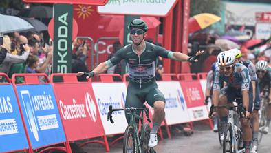 Še tretja zmaga avstralskega sprinterskega asa, miren dan za Rogliča