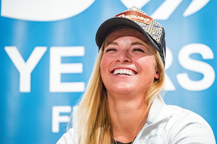 Kako iskren je smeh Lare Gut? | Foto: Sportida