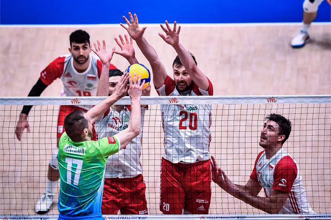 Gostitelji zaključnega turnirja Poljaki so po zmagi nad Slovenci premagali še Brazilijo. | Foto: Volleyballworld