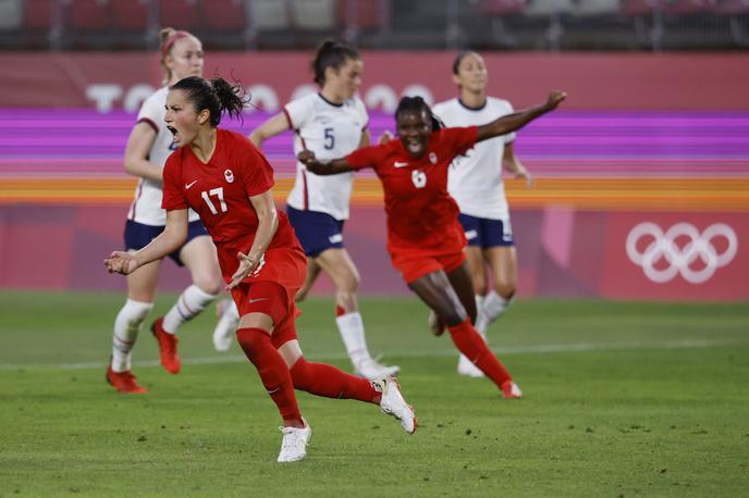 Jessie Fleming | Jessie Fleming je Kanadčanke popeljala v veliki finale. | Foto Reuters