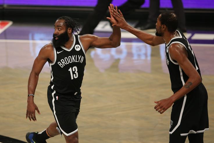 James Harden, Kevin Durant | Foto: Reuters
