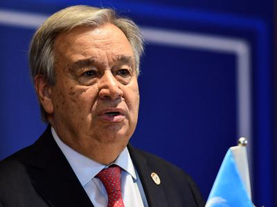 Guterres: Dovolj je te nočne more #vŽivo