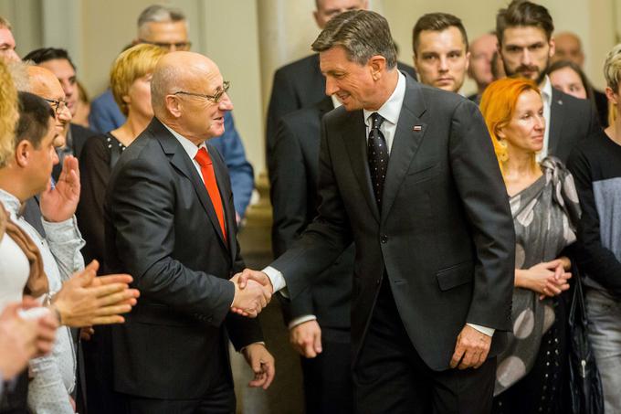 Borut Pahor je leta 2017 dobil nov mandat. Mu bo leta 2018 sledil še Bogdan Gabrovec? | Foto: Žiga Zupan/Sportida