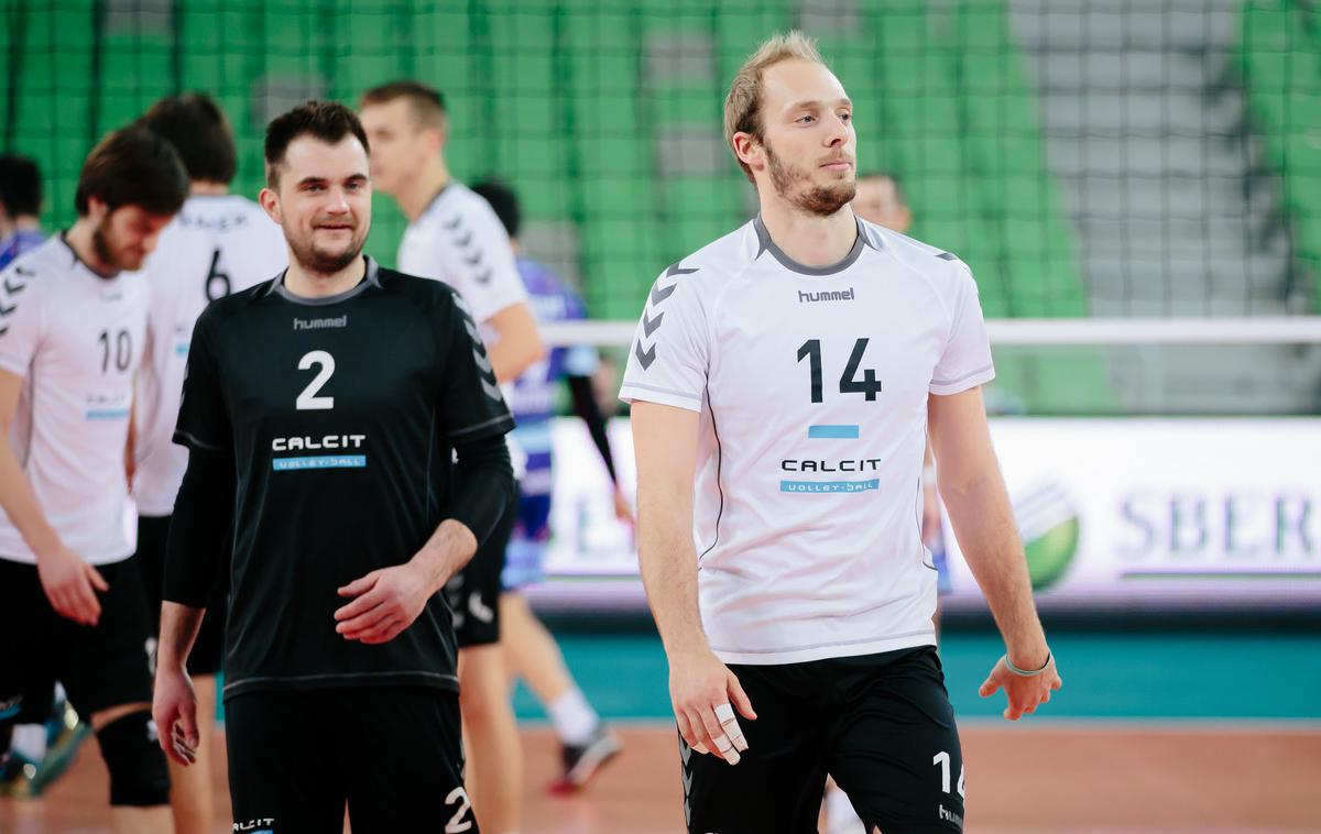 Andrej Štembergar Zupan Calcit Volleyball | Andrej Štembergar Zupan je bil najboljši pri Kamniku. | Foto Klemen Brumec