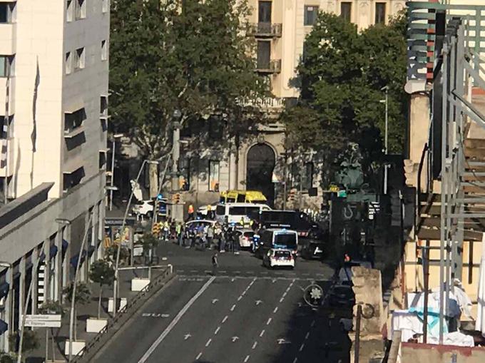 Barcelona teroristični napad | Foto: Tomaž Šešerko