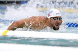 Phelps sit porazov zmagal na 200 metrov delfin