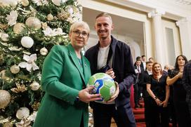 Športnik leta 2025, sprejem pri predsednici RS Nataši Pirc Musar