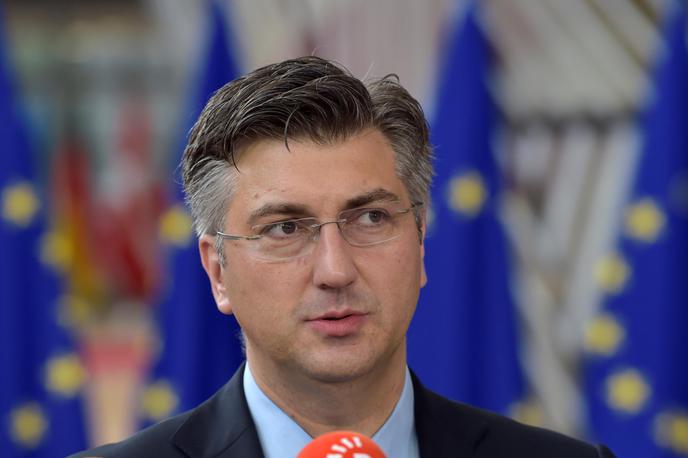 Andrej Plenković | Hrvaški premier Andrej Plenković pričakuje, da bo Hrvaška evro uvedla jeseni 2024. | Foto Reuters