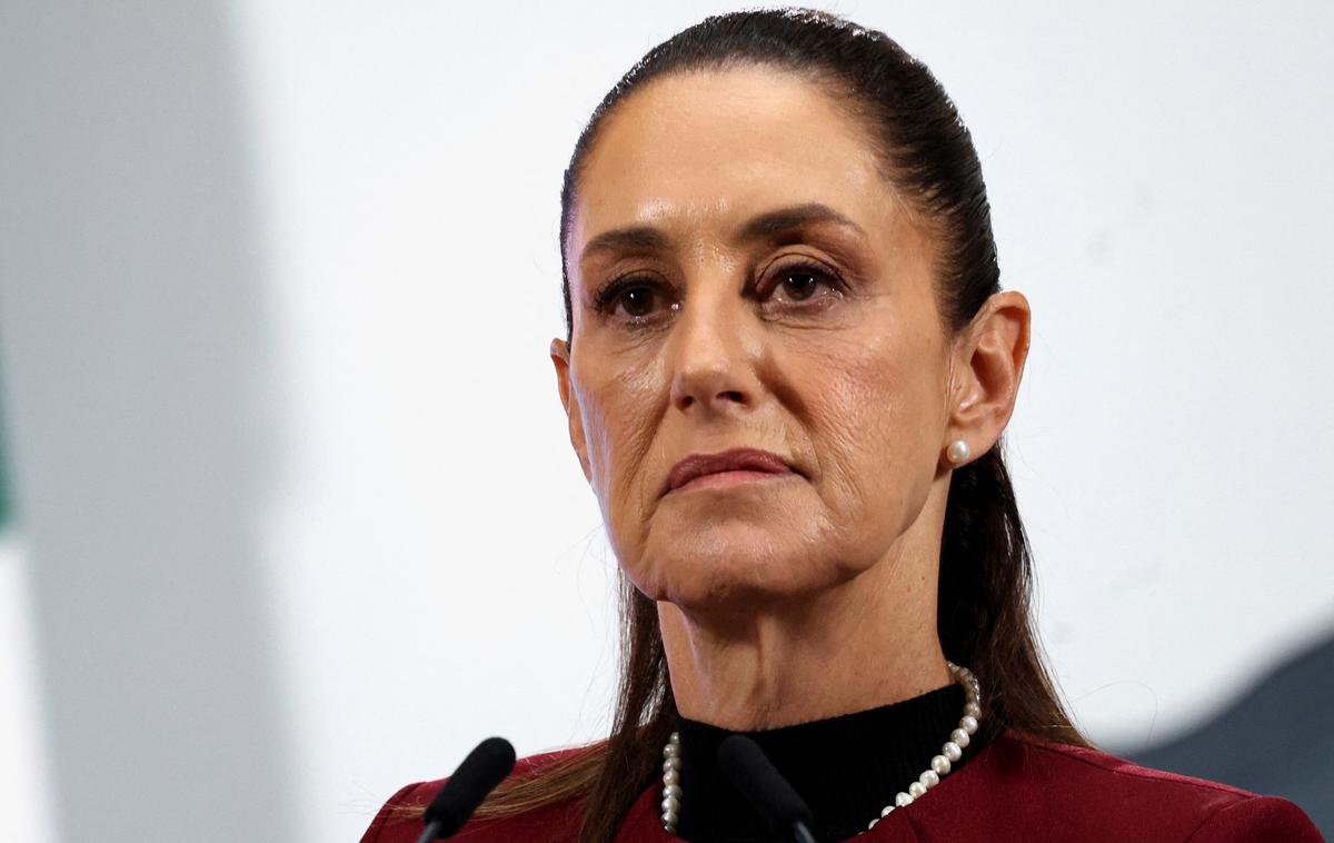 Claudia Sheinbaum | Mehiške oblasti so se s Trumpom dogovorile za 90-dnevni odlog uvedbe carin, saj pogajanja še potekajo. | Foto Guliverimage