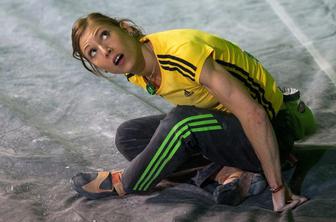 Markovičeva splezala na drugo stopničko