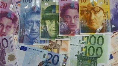 Švicarska centralna banka potrjuje minimalno vrednost franka