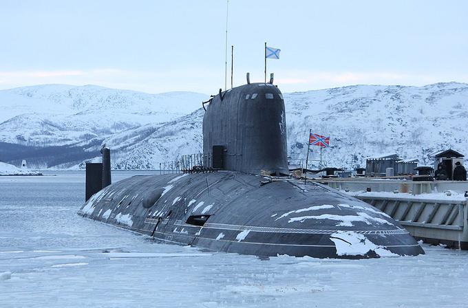 Jedrska podmornica pod vodo doseže hitrost 31 vozlov. | Foto: Wikipedia
