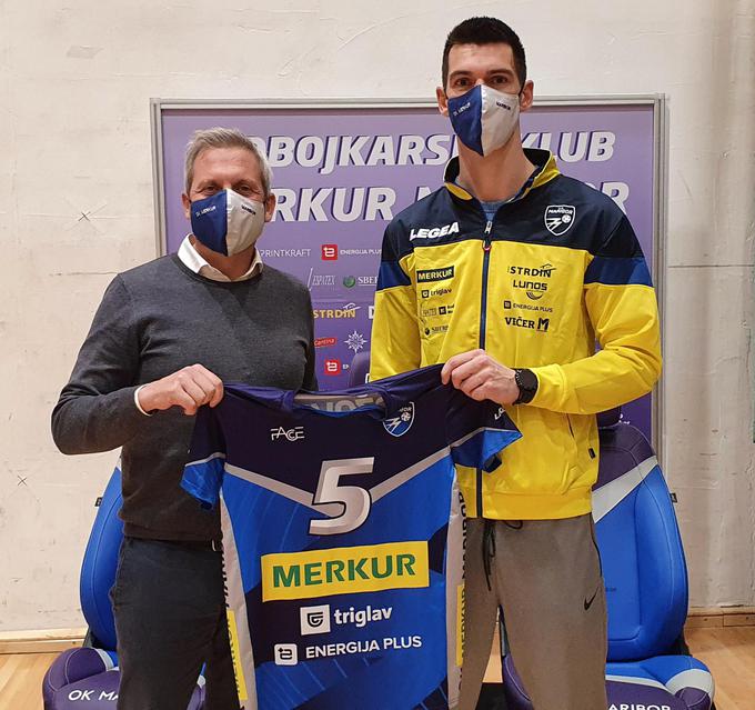 Šket je v Mariboru začel svojo profesionalno pot. | Foto: OK Merkur Maribor