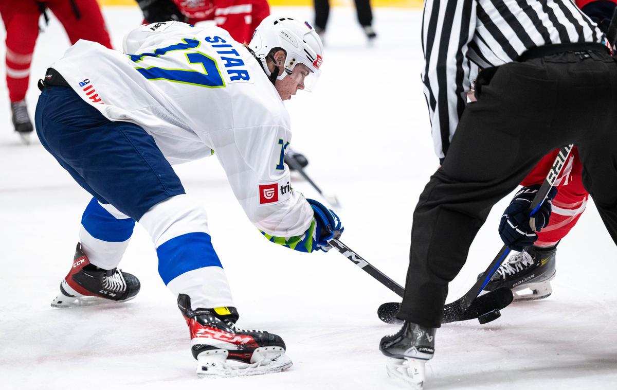 U20, slovenska hokejska reprezentanca do 20 let, Filip Sitar | Slovenci so za uvod izgubili z Norvežani. | Foto Domen Jančič/HZS