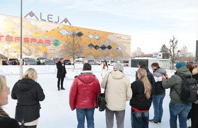 ALEJA kot prva odpira drsališče na prostem v Ljubljani