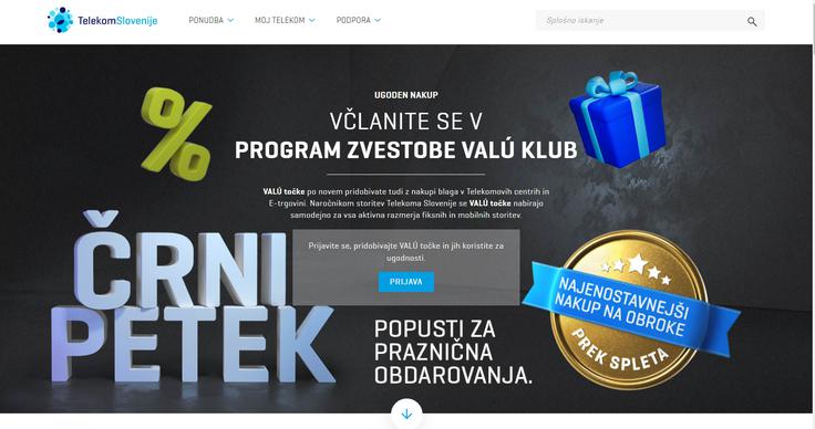 Pri Telekomu Slovenije ne skrivajo zadovoljstva nad rezultati raziskave o zadovoljstvu kupcev v njihovi  spletni trgovini programa zvestobe. | Foto: zajem zaslona/Diamond villas resort