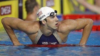 Phelps presenetil in najavil umik