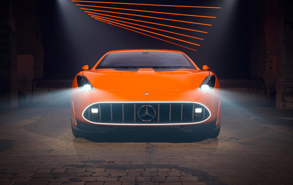 Mercedes koncept GT XX | Koncept je dolg 5,2 metra, širok je 1,9 metra, visok pa 1,3 metra. | Foto Mercedes-Benz