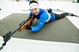 Slovenski kajakaši so se prelevili v biatlonce (foto)