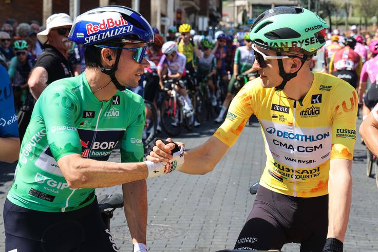 Primož Roglič ostaja najresnejši izzivalec Paula Seixasa. | Foto: Guliverimage