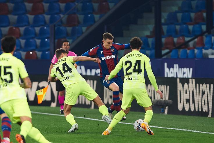 Atletico in Levante se bosta še enkrat pomerila v soboto, tokrat v Madridu. | Foto: Guliverimage/Vladimir Fedorenko