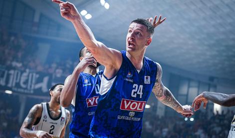Budućnost vrnila udarec Partizanu, Alen Omić se je izkazal