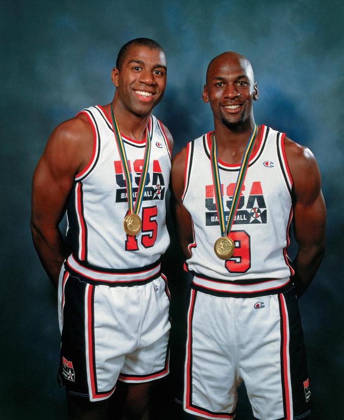 Magic in Jordan: največji zvezdni sanjskega moštva 1992. | Foto: Getty Images