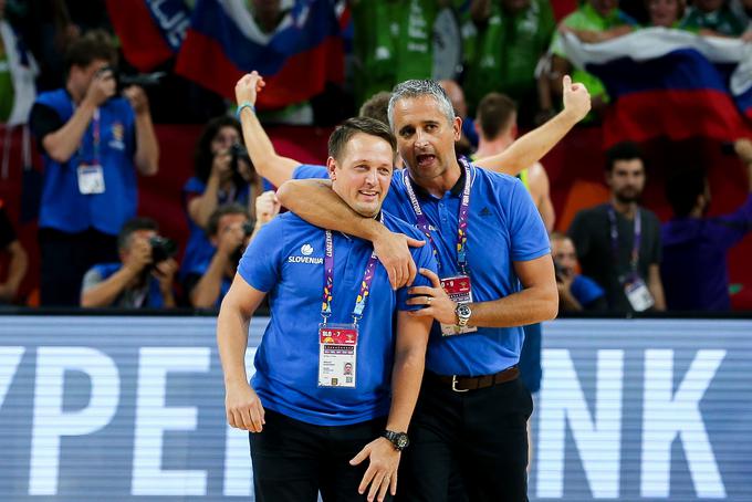 Igor Kokoškov pomagal Sloveniji do evropskega zlata. Bo Aleksander Sekulić pomagal popeljati Slovenijo na zgodovinske olimpijske igre? | Foto: Sportida