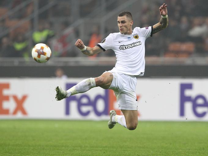 Ognjen Vranješ, ko je še igral za atenski AEK. | Foto: Getty Images