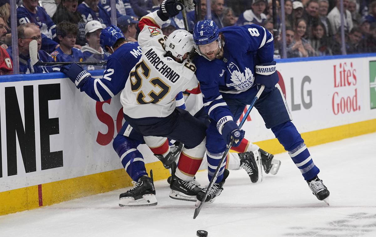 Toronto - Florida, NHL | Javorjevi listi in panterji se bodo v odločilni sedmi tekmi udarili za zadnjo polfinalno vstopnico. | Foto Reuters