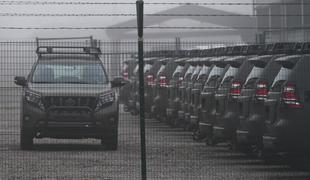 Slovenska vojska dobila 91 novih Toyotinih terencev #foto