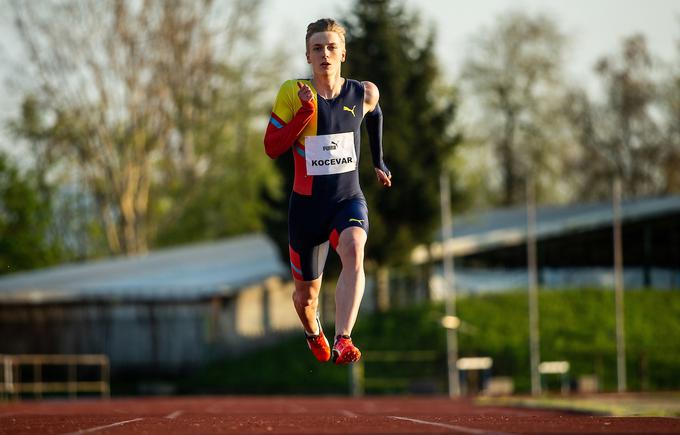 Nick Kočevar je v Nemčiji rojeni sprinter slovenskih korenin. | Foto: Vid Ponikvar/Sportida