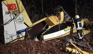 Strmoglavilo letalo air tractor, truplo pilota so že našli #foto