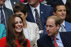 Princ William in Kate sta otroka pustila doma in šla na tenis