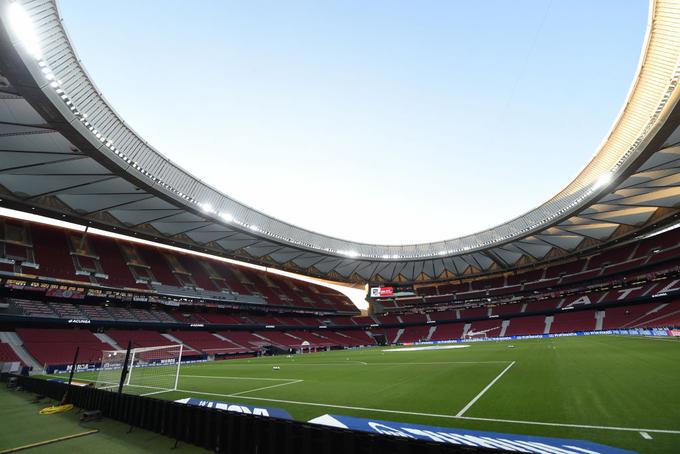 Stadion Atletica Wanda Metropolitano, ki bi lahko letos pozdravil novopečene španske prvake, sameva že kar nekaj časa. | Foto: Getty Images