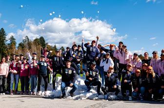 Kepanje na Brdu pri Kranju, junaki zime vstopili v olimpijsko sezono