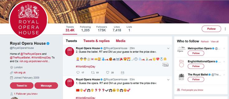 Izziv londonske Royal Opera House: ali lahko zgolj iz opisa z emojiji ugotovite, za katero znano opero ali balet gre? | Foto: zajem zaslona/Diamond villas resort