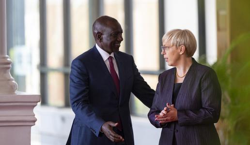 Nataša Pirc Musar v Afriki
