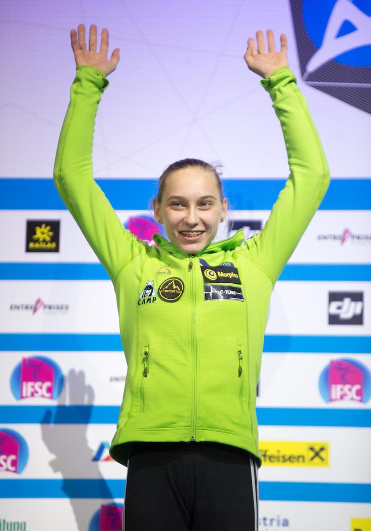 Spet na najvišji stopnički. | Foto: Sportida