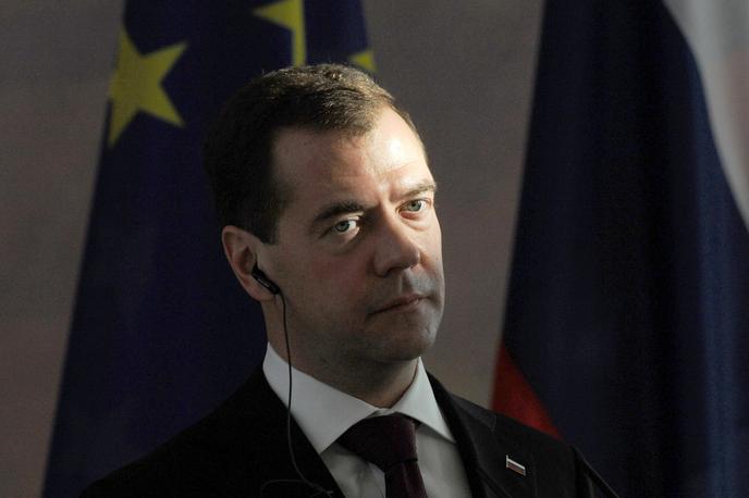 Dmitrij Medvedjev | Dmitriju Medvedjevu se zdi ugrabitev nemškega kanclerja Friedricha Merza realistična.  | Foto Guliverimage