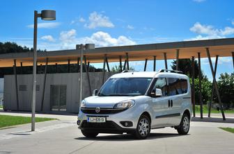 Test: Fiat doblo 1.6 multijet – dostavniški potovalnik za veliko počitniške prtljage