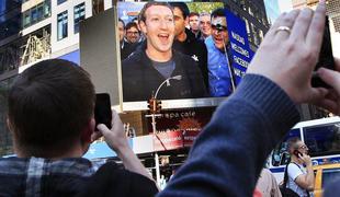 Facebook: ena milijarda mesečnih mobilnih uporabnikov
