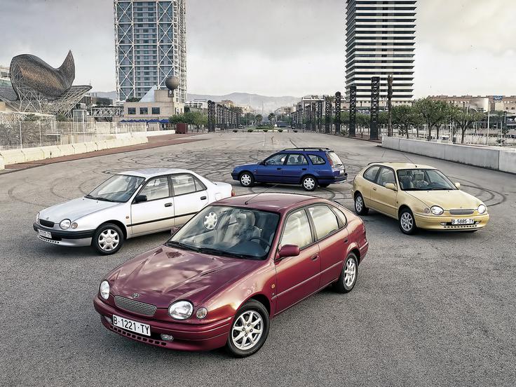 8. generacija 1995 - corolla E110 | Foto: Toyota