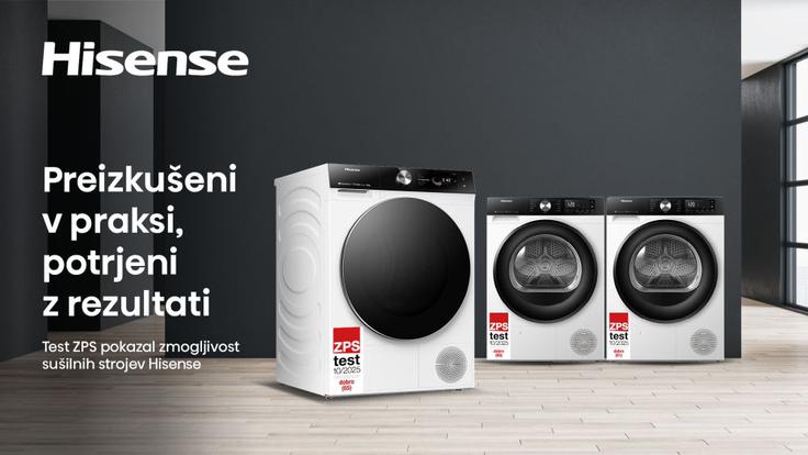 Hisense zna povezati napredno tehnologijo z vsakodnevno uporabnostjo. | Foto: Gorenje GSI