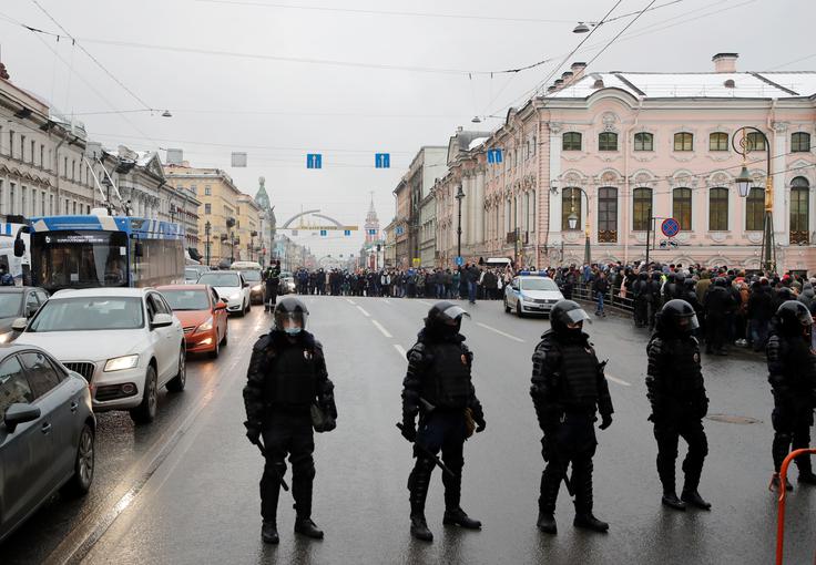 Protesti Navalni | Foto: Reuters