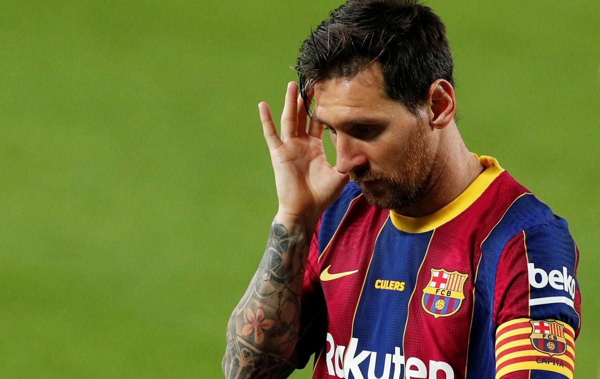 Lionel Messi | Lionel Messi je v tej sezoni za Barcelono na štirih tekmah prispeval en zadetek in dve asistenci. | Foto Reuters