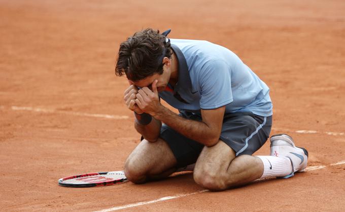 Leta 2009 je na OP Francije Federer dobil svoj 14. turnir za grand slam. Danes jih ima v svoji vitrini dvajset. | Foto: Guliverimage/Vladimir Fedorenko