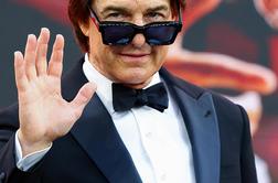 Drzna sprememba: Tom Cruise je na premiero prišel z novo barvo las
