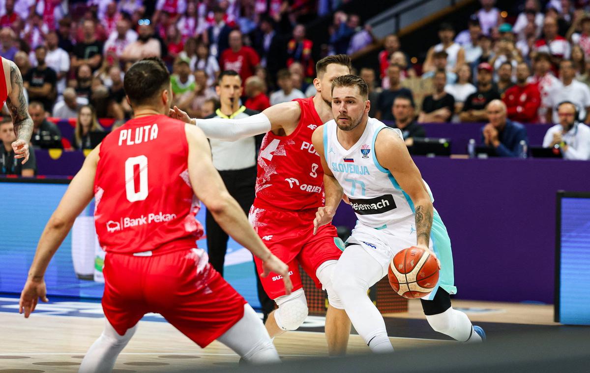 EuroBasket Slovenija Poljska Luka Dončić | Slovenija proti Poljski | Foto Reuters
